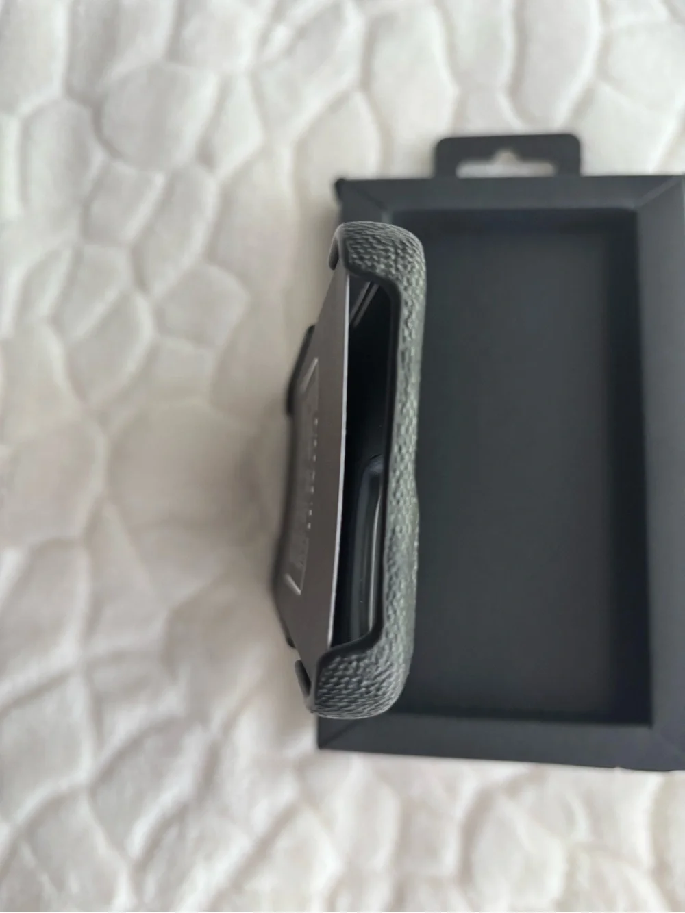Coach Black Signature Slim Case for iPhone 15